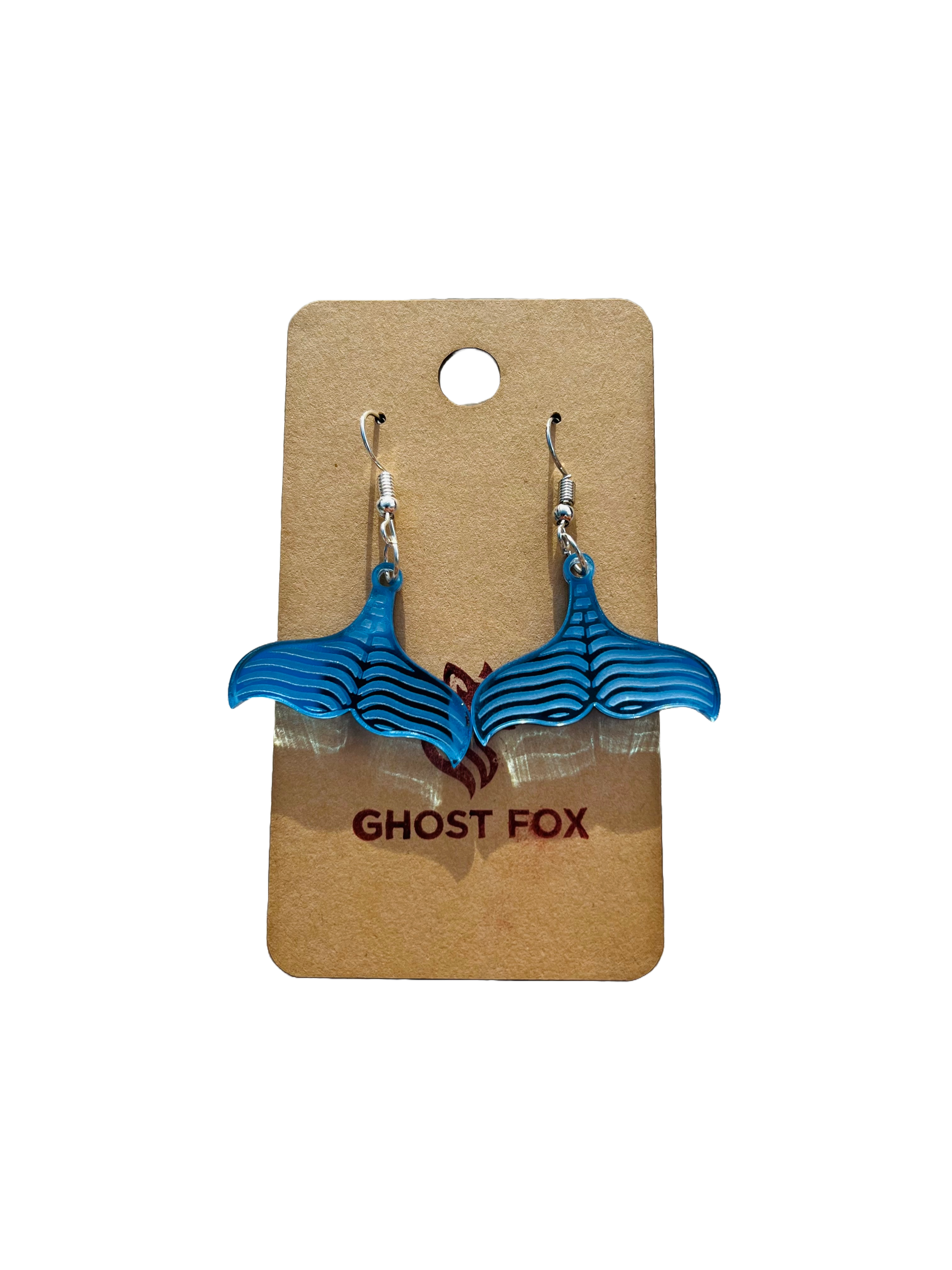Whale/Mermaid Earrings