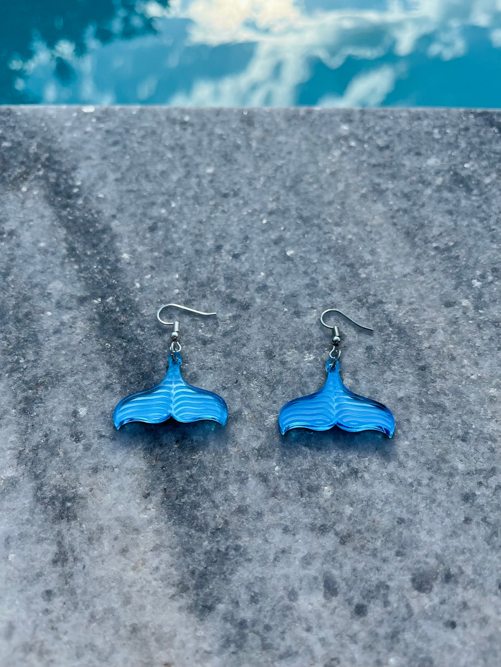 Whale/Mermaid Earrings