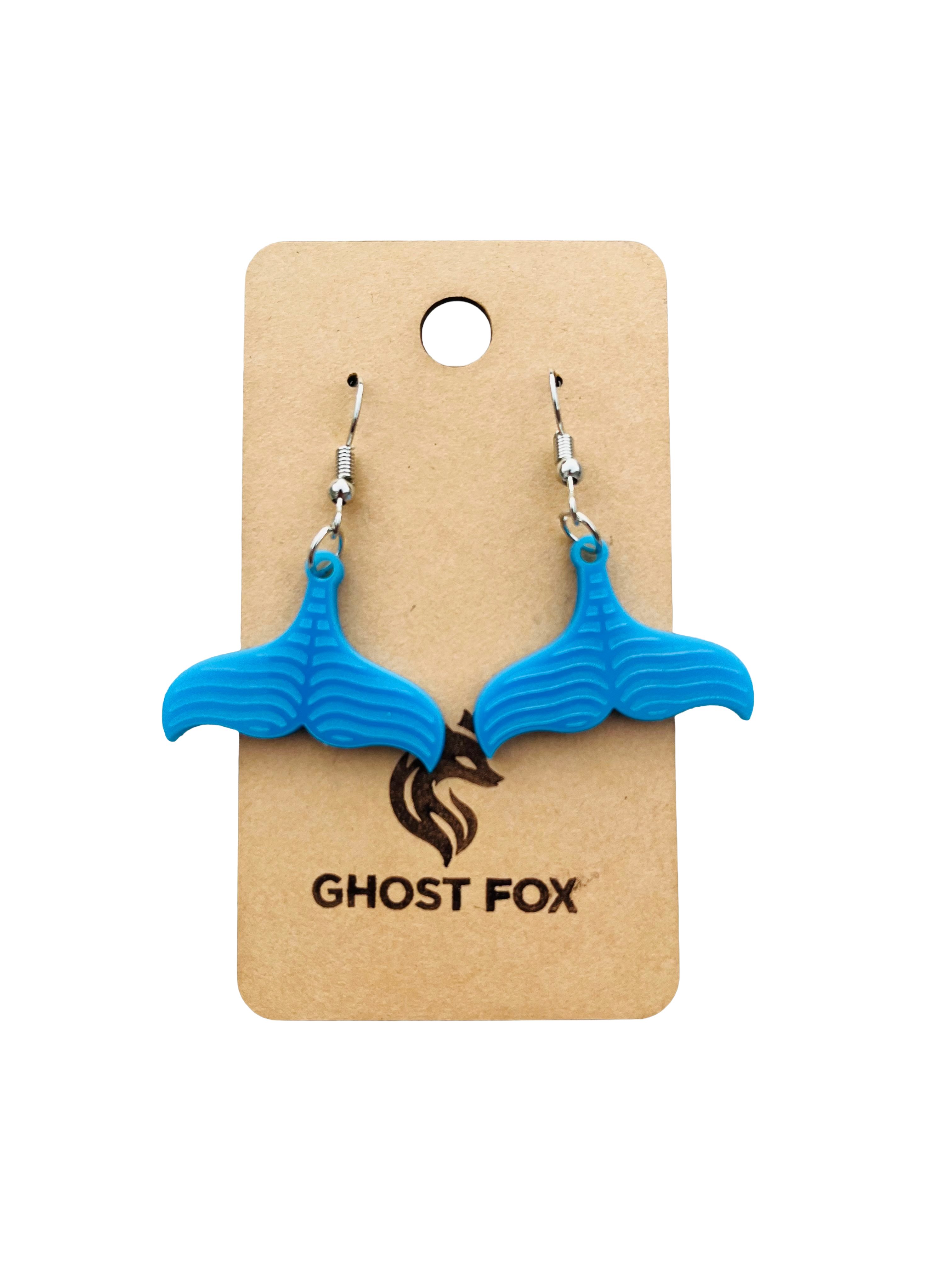 Whale/Mermaid Earrings