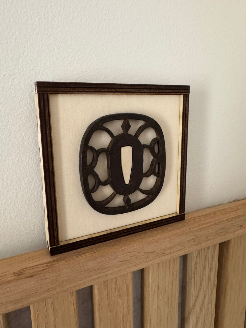 Japanese Tusba Display Frame